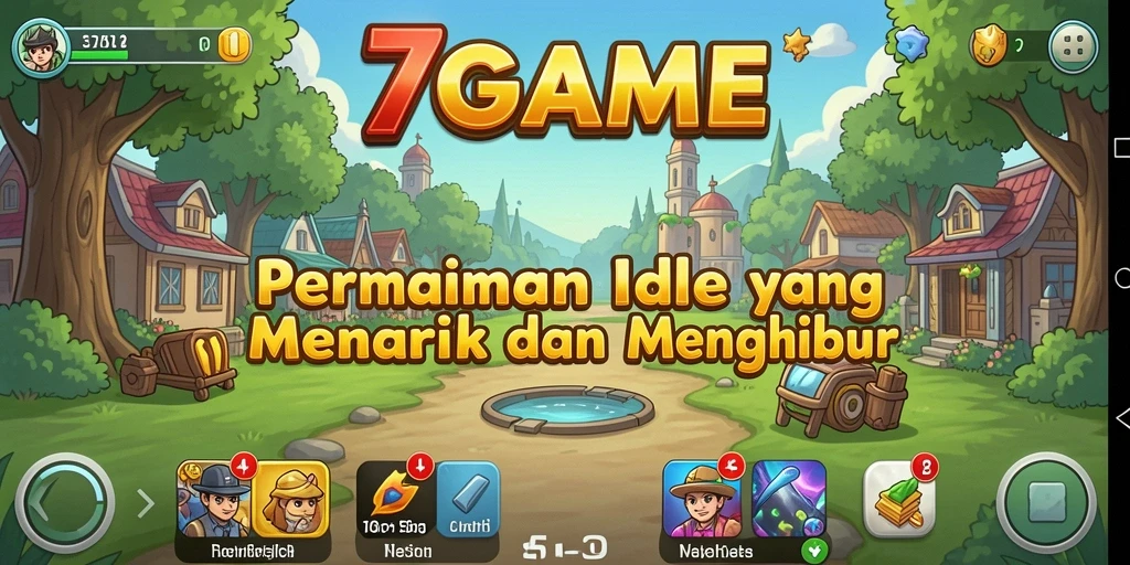 Tampilan gameplay Idle yang menarik dalam 7GAME.