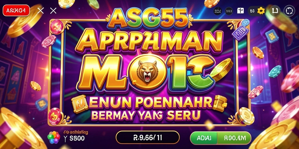 Screenshot gameplay ASG55 menampilkan suasana Slot yang seru dan menarik.