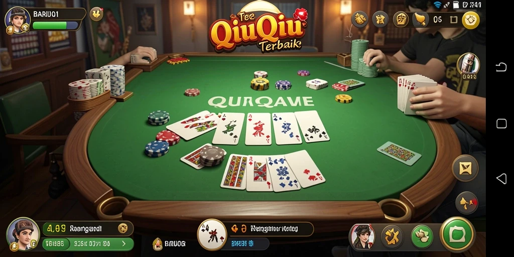 Tampilan gameplay seru dan kompetitif dalam BARU01.