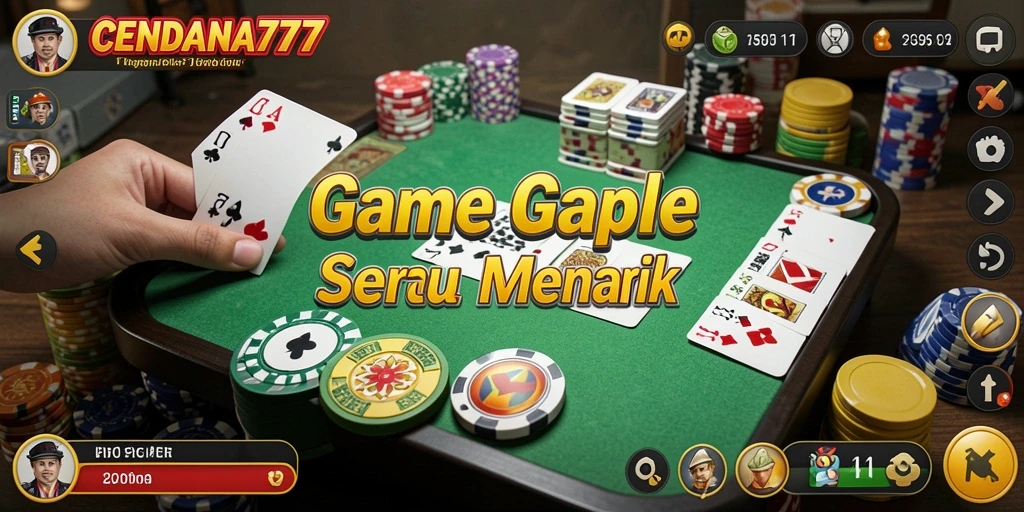 Tampilan gameplay CENDANA777 yang seru dan menarik.