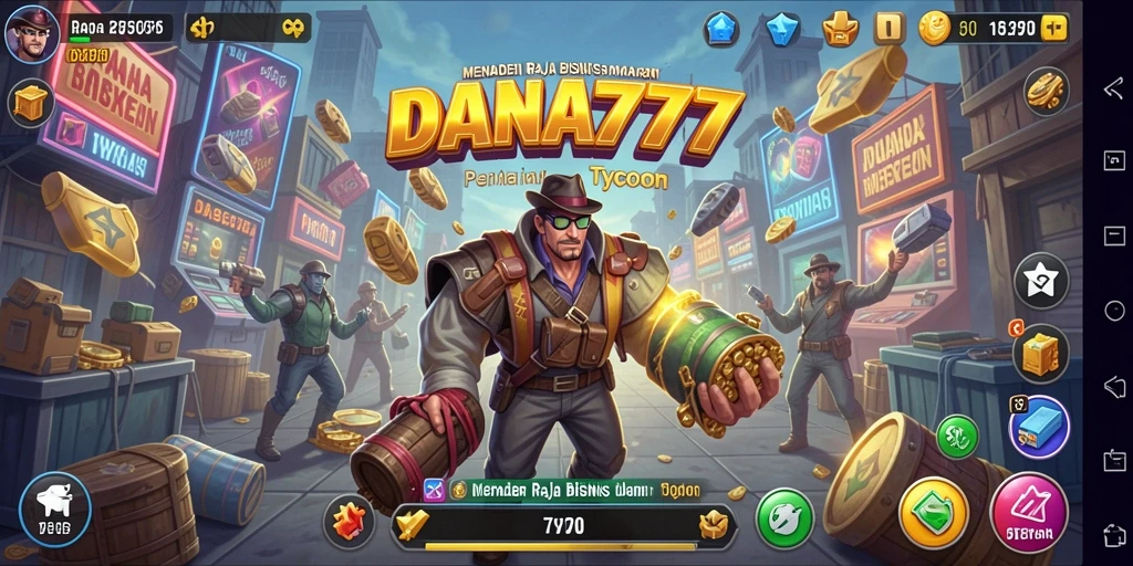 Tampilan menarik dari gameplay DANA777 yang penuh strategi.