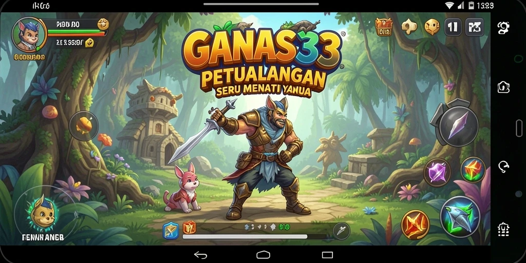 Tampilan gameplay <strong>GANAS33</strong> yang menegangkan dan menakjubkan.