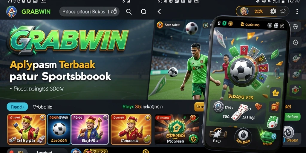 Tampilan antarmuka GRABWIN yang menarik dan informatif.