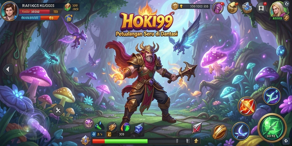 Gameplay seru HOKI99 di dunia fantasi mendebarkan.