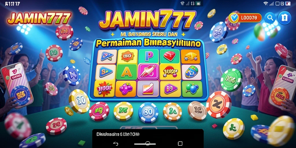 Tampilan gameplay seru dalam permainan Bingo JAMIN777.