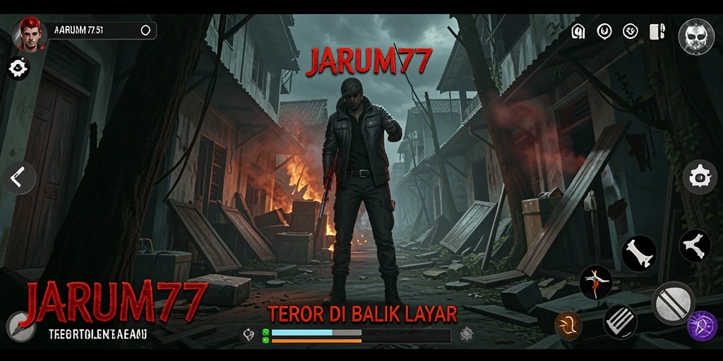 Gameplay mencekam dari JARUM77 yang membuat jantung berdegup kencang.