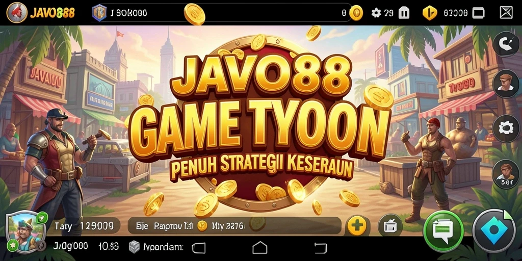 Tampilan gameplay <strong>JAVO88</strong> yang dinamis dan menarik.