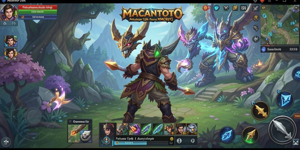 Tampilan menarik dari gameplay <strong>MACANTOTO</strong> yang penuh aksi.