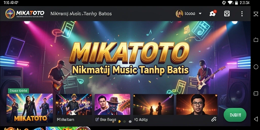 Screenshot MIKATOTO menampilkan gameplay seru dengan fitur karaoke