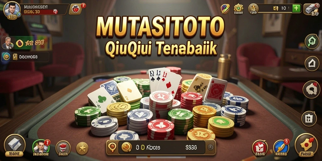 Gameplay intens QiuQiu di MUTASITOTO dengan pemain lainnya.