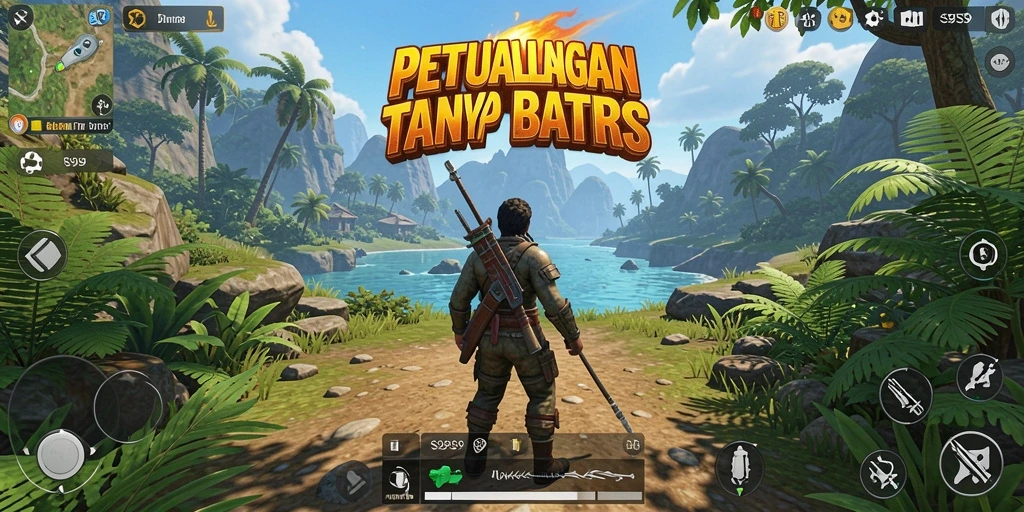 Tangkapan layar S9S9 menampilkan petualangan seru di dunia terbuka.