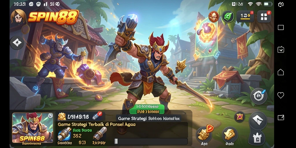 Tampilan menarik dari gameplay SPIN88 yang penuh strategi.